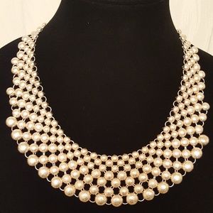 Natasha rose gold toned necklace (pink gold)